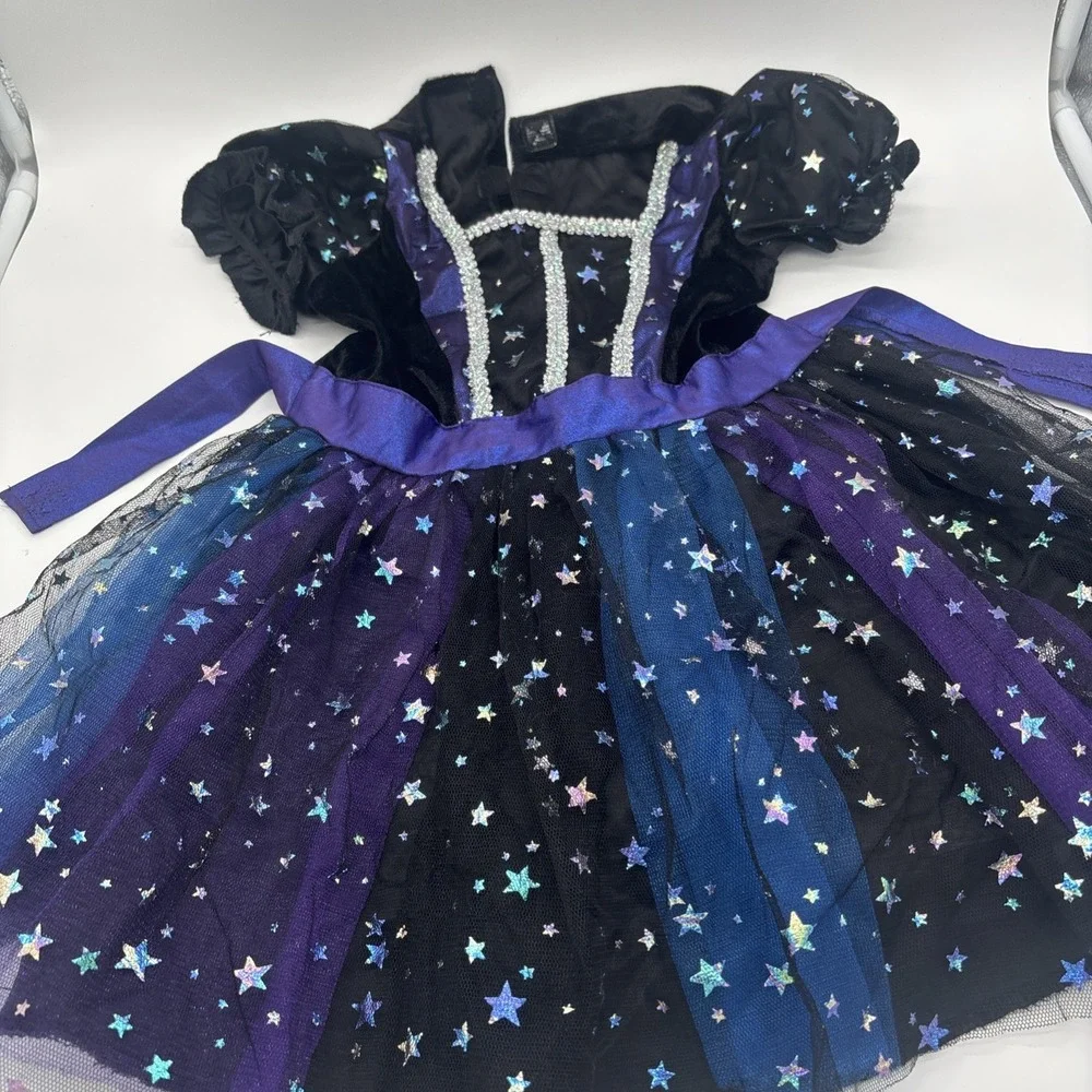 Spirit Halloween Enchanted Witch‎ Costume With Dress And Hat Size 5–6Girls Read
